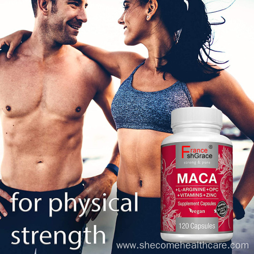 maca extract Improve Men Strength maca supplement capsules